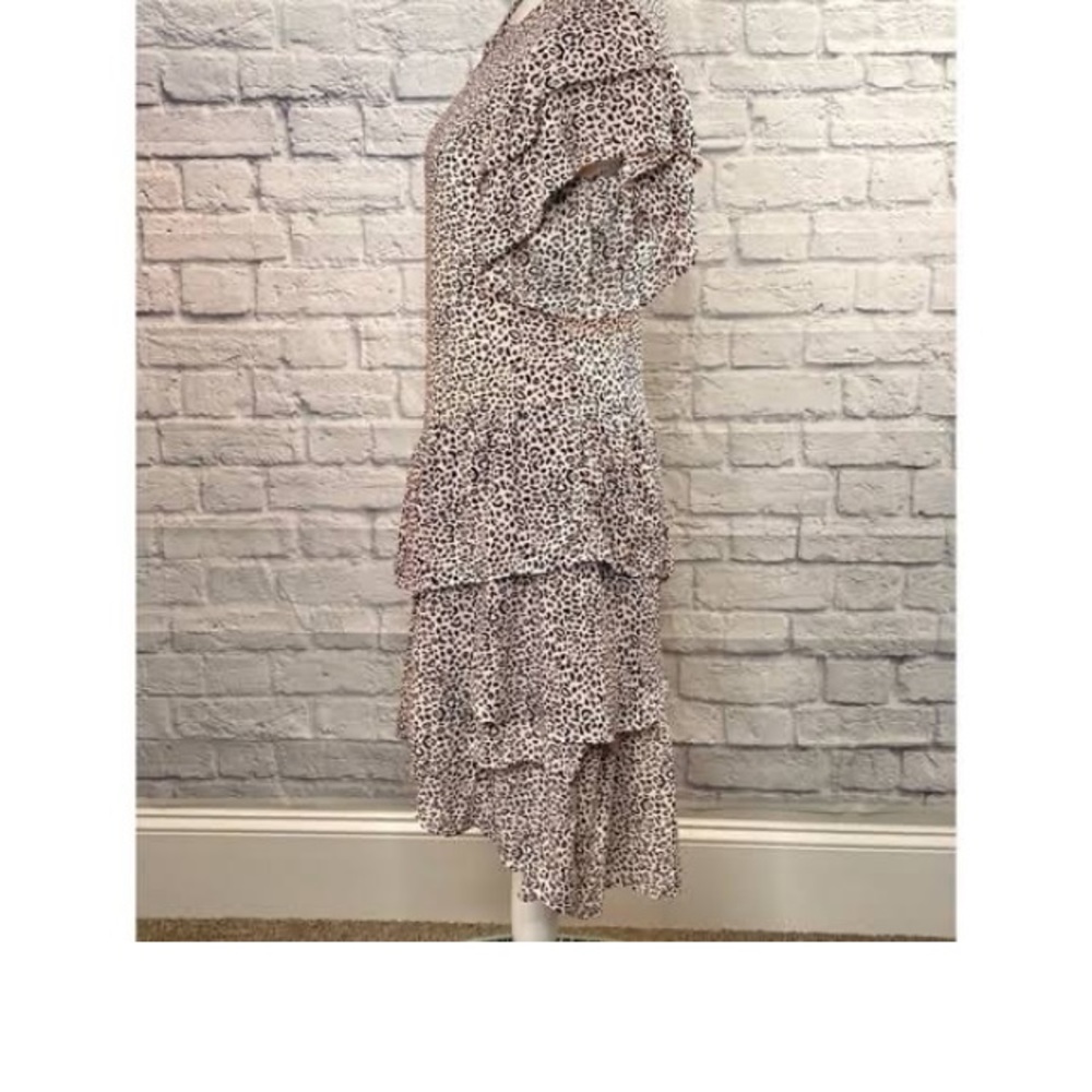 Who What Wear Ruffle Leopard Dress 👗 - Picture 9 of 11